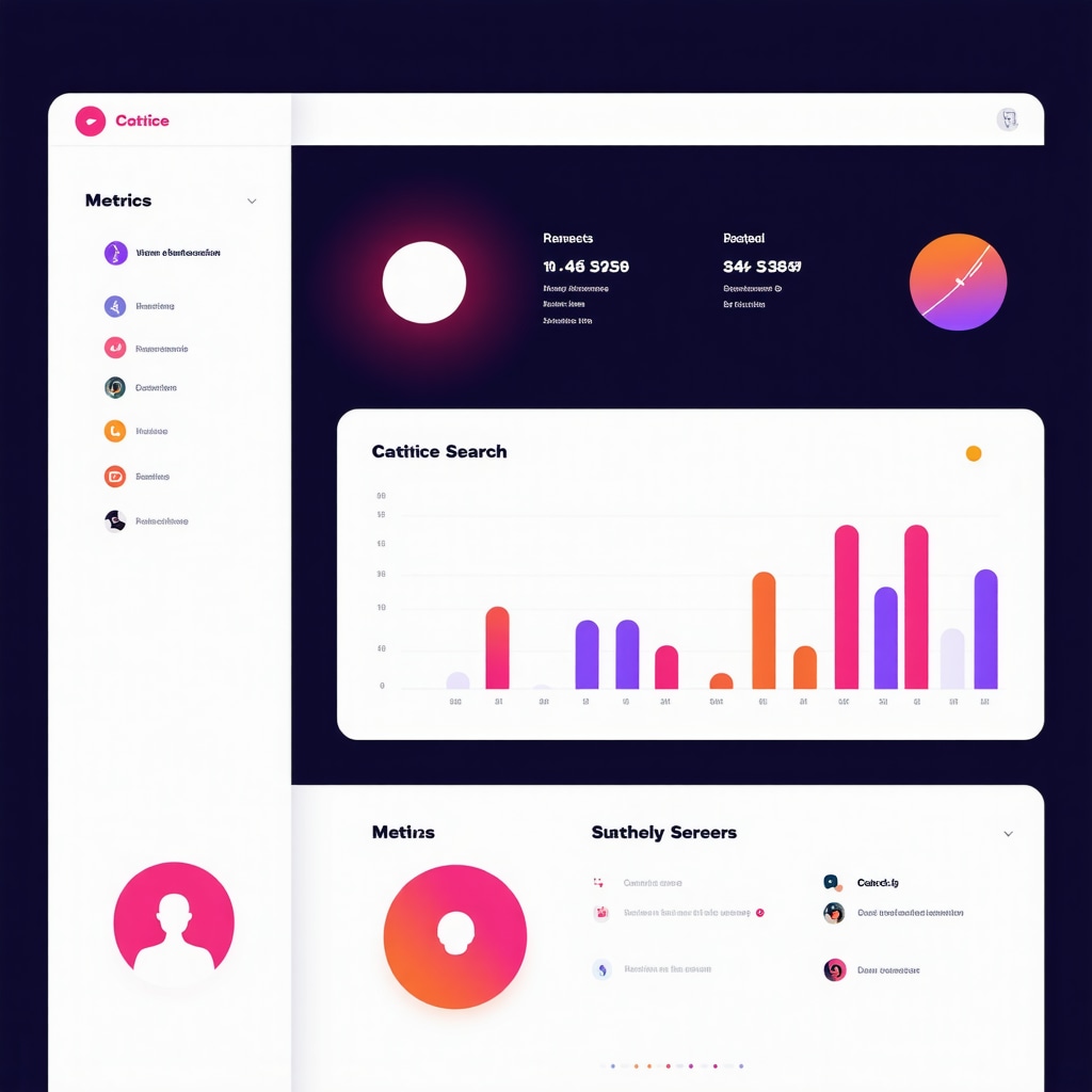 Dashboard displaying AI analytics and voice search metrics for Google Business Profile optimization
