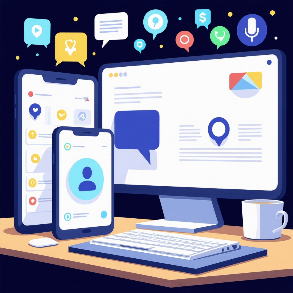 AI analyzing local SEO citations and optimizing for voice search