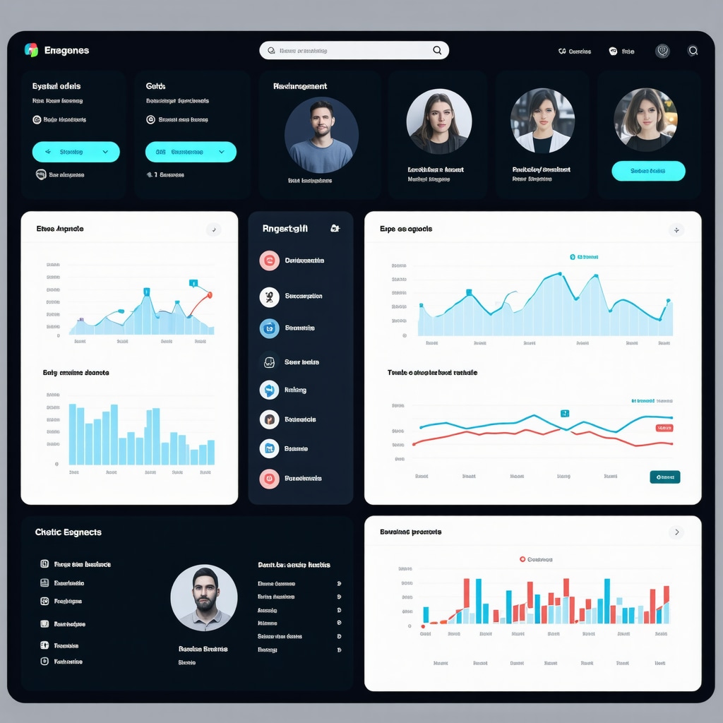 Dashboard illustrating GMB insights predictive analytics and photo engagement metrics for advanced local marketing