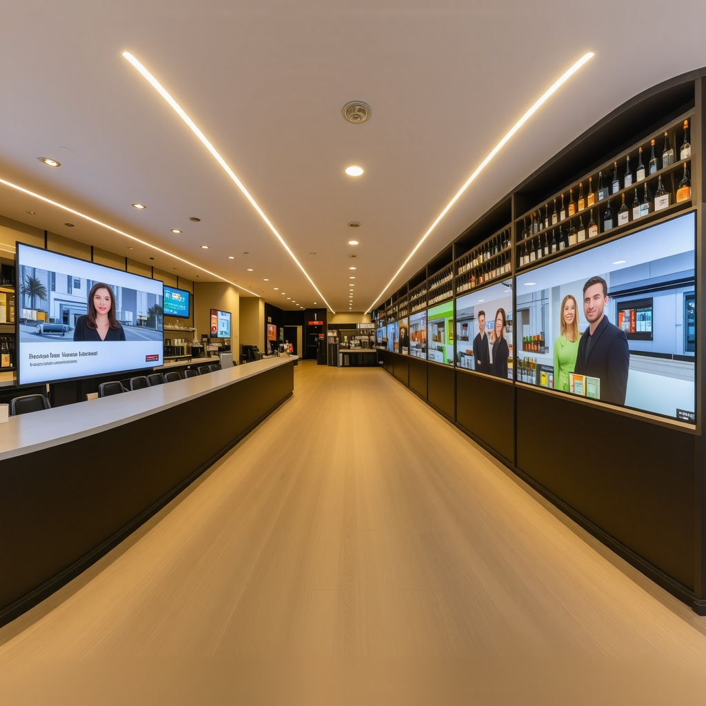 360-degree virtual tour and customer video testimonials showcasing immersive local brand experience