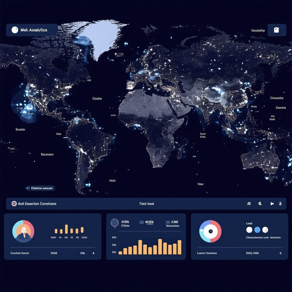 Visualization of AI analytics and voice search data for managing local SEO citations across multiple locations
