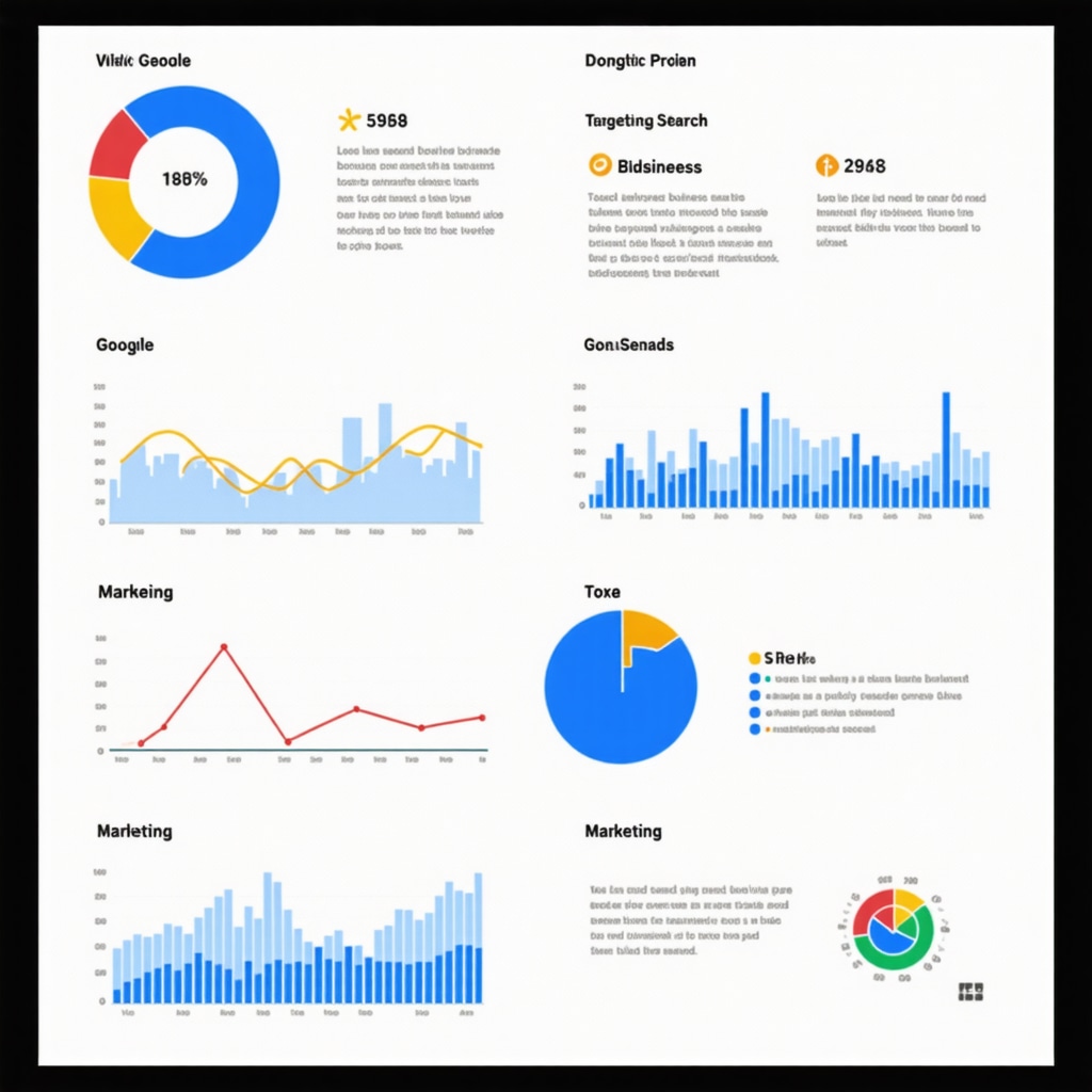 Infographic showing AI predictive analytics and geo-targeted marketing for Google Business Profile optimization
