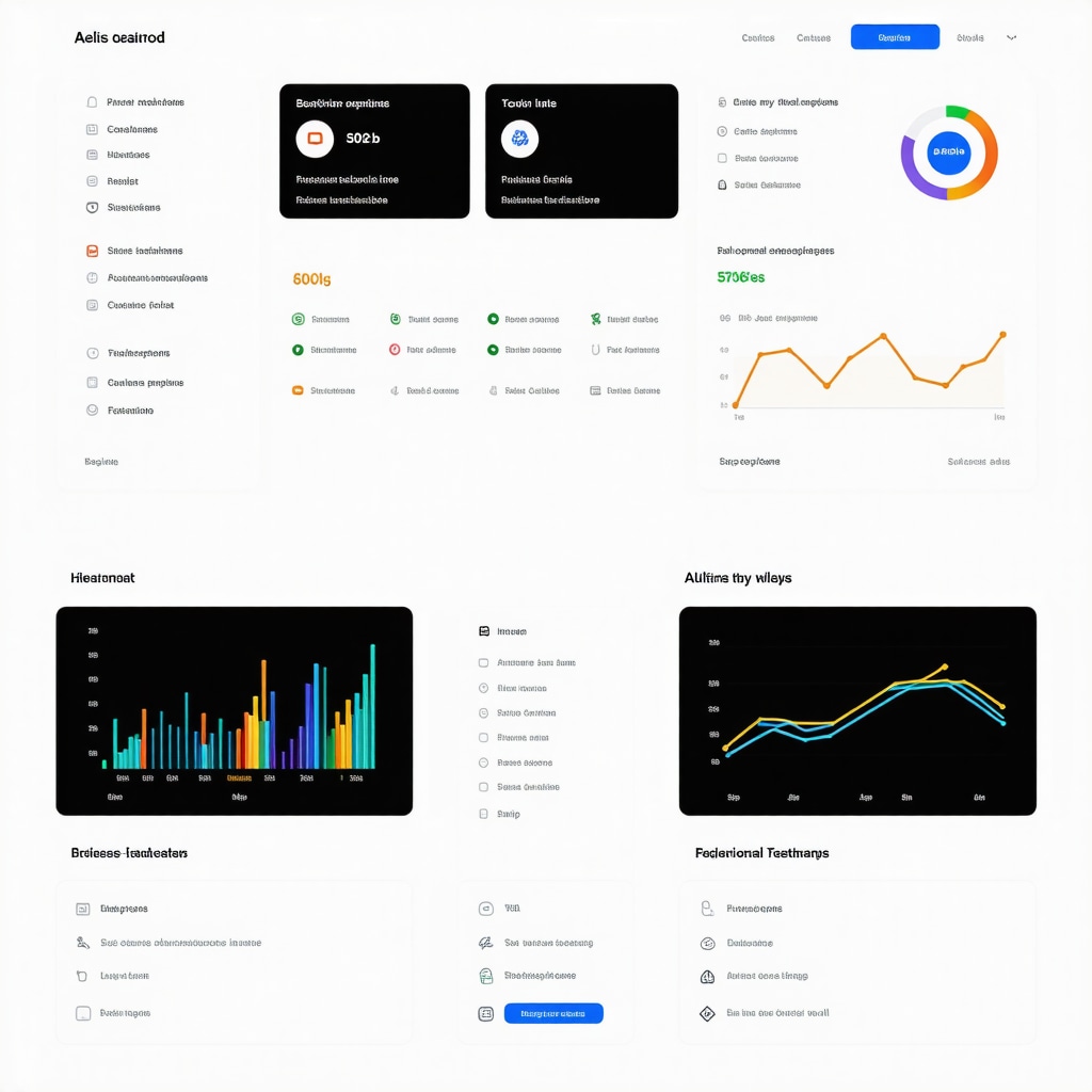Dashboard showing AI analytics and predictive trends for Google My Business local SEO optimization