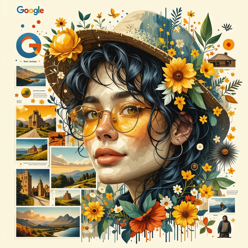 Google My Business profile enhanced with geo-tagged photos, AI analysis, and local cultural visuals