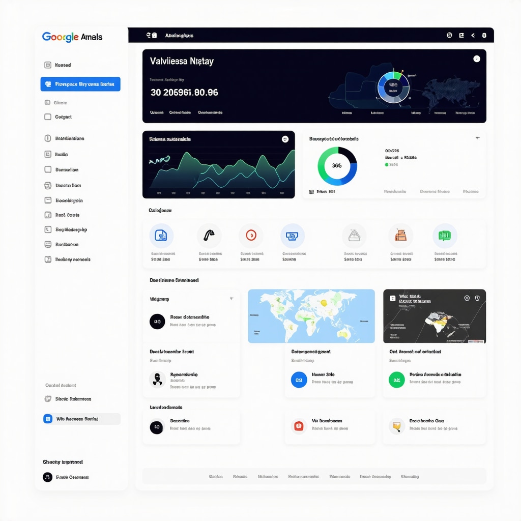 Dashboard showing detailed GMB analytics and multimedia content for local SEO optimization