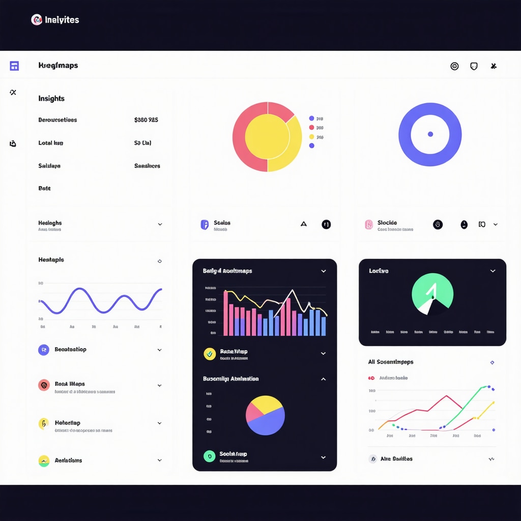 Dashboard showing detailed analytics and AI tools for Google My Business optimization