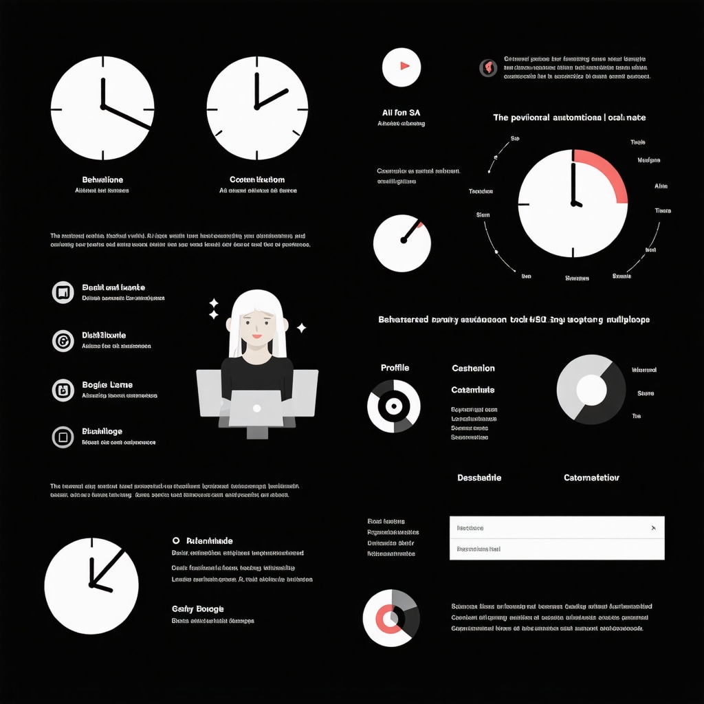 Infographic showing behavioral metrics and AI automation improving local SEO rankings on Google Business Profile
