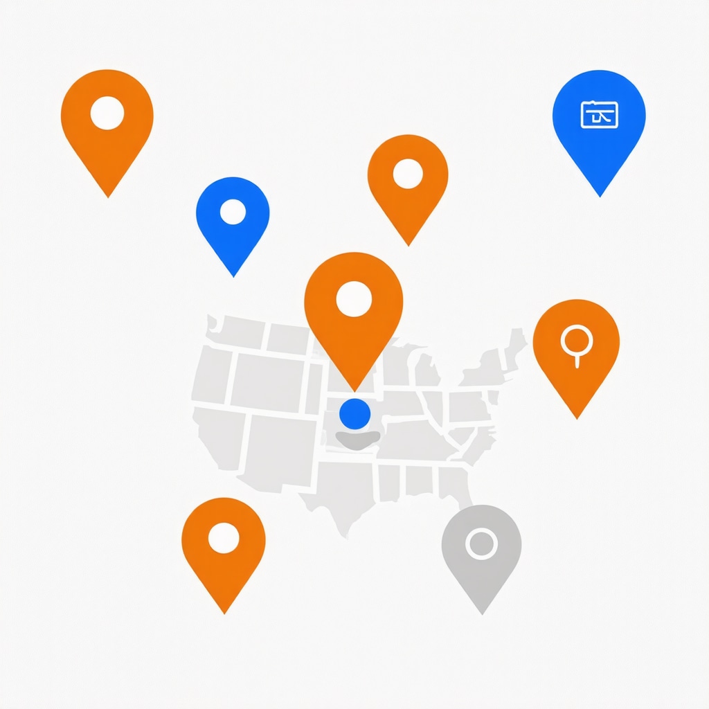 Diagram illustrating how behavioral signals, NAP consistency auditing, and voice search optimization improve Google Maps rankings for local businesses