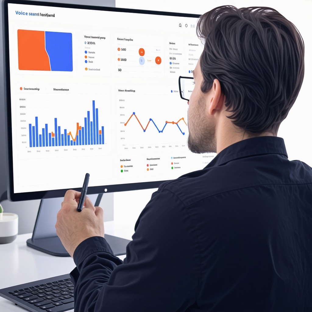 Local business owner reviewing keyword data and competitor gaps for Google My Business optimization