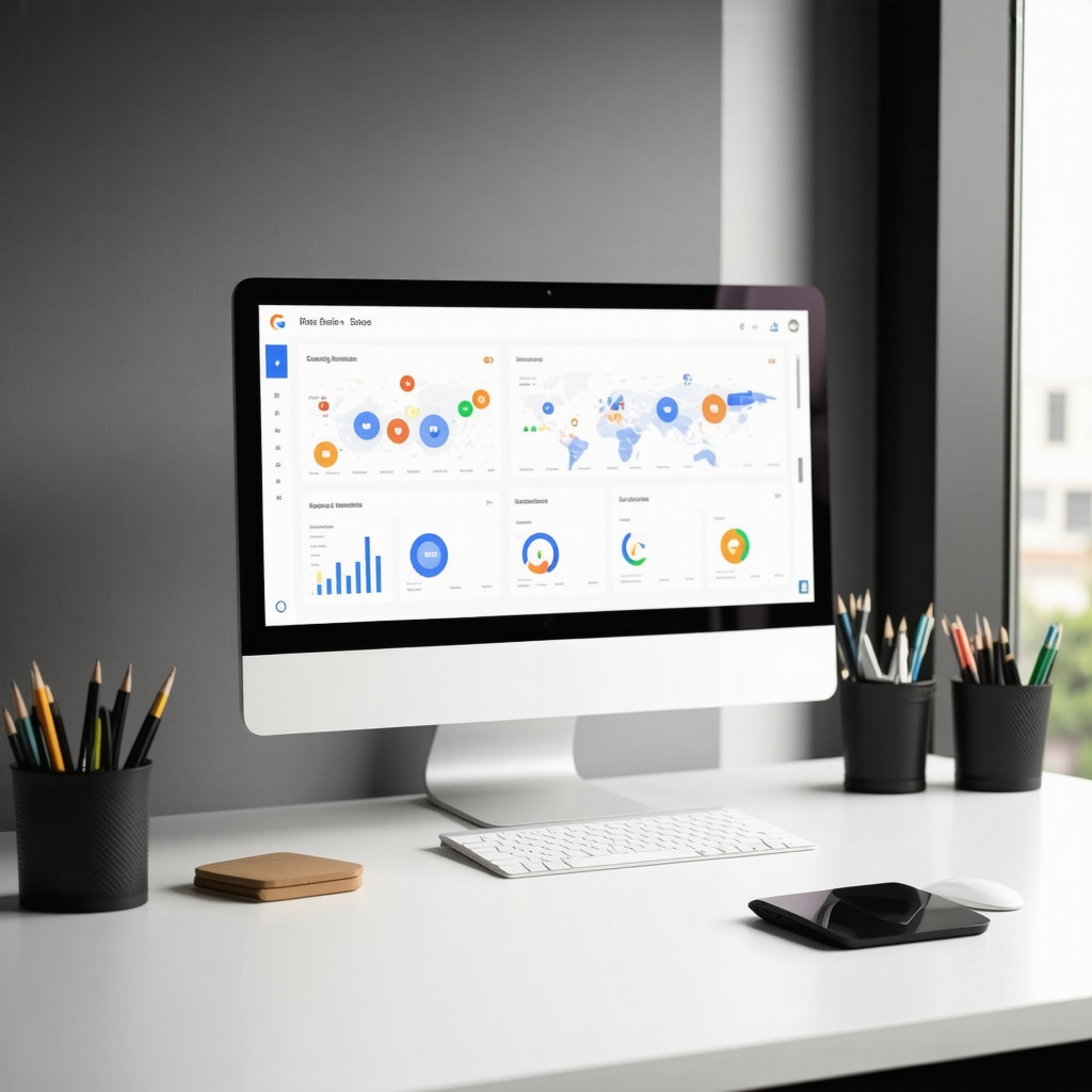Dashboard showing real-time local SEO metrics and predictive analytics for Google Business Profile