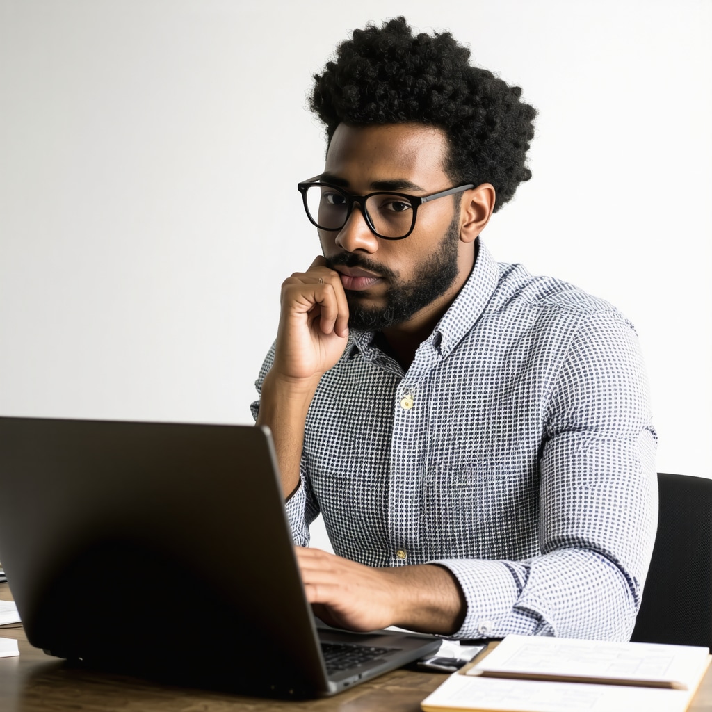 Person reviewing local SEO data and community map on laptop