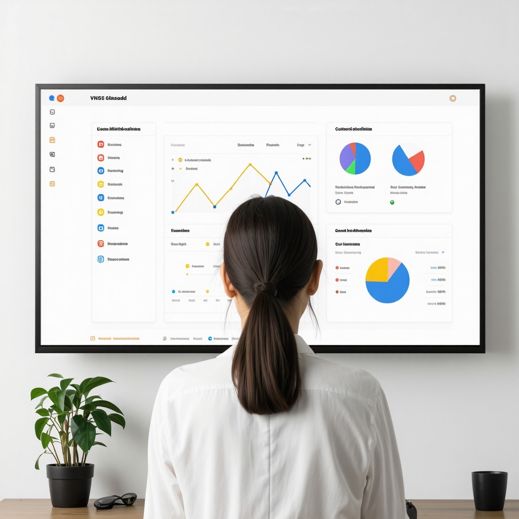 High-tech AI dashboard visualizing citation data for local SEO