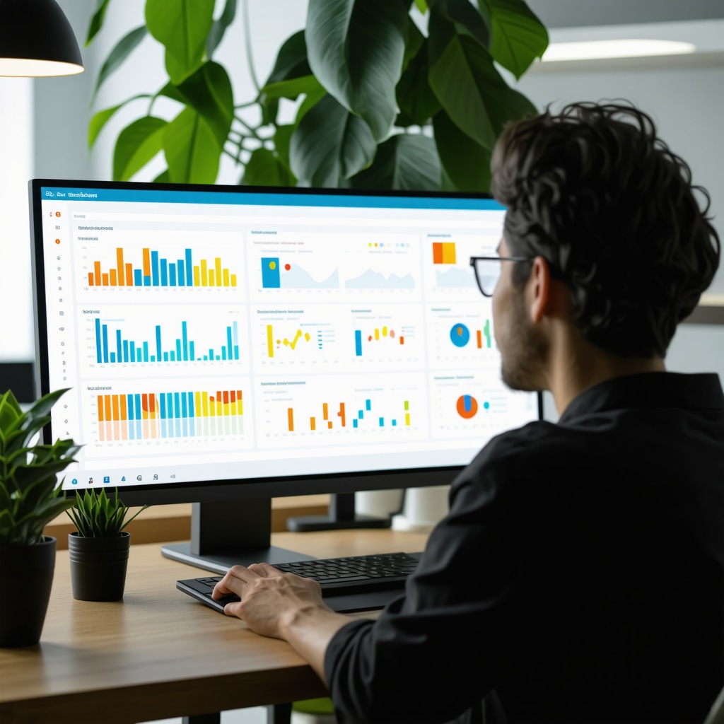 Dashboard displaying sentiment analysis of customer reviews with keyword highlights