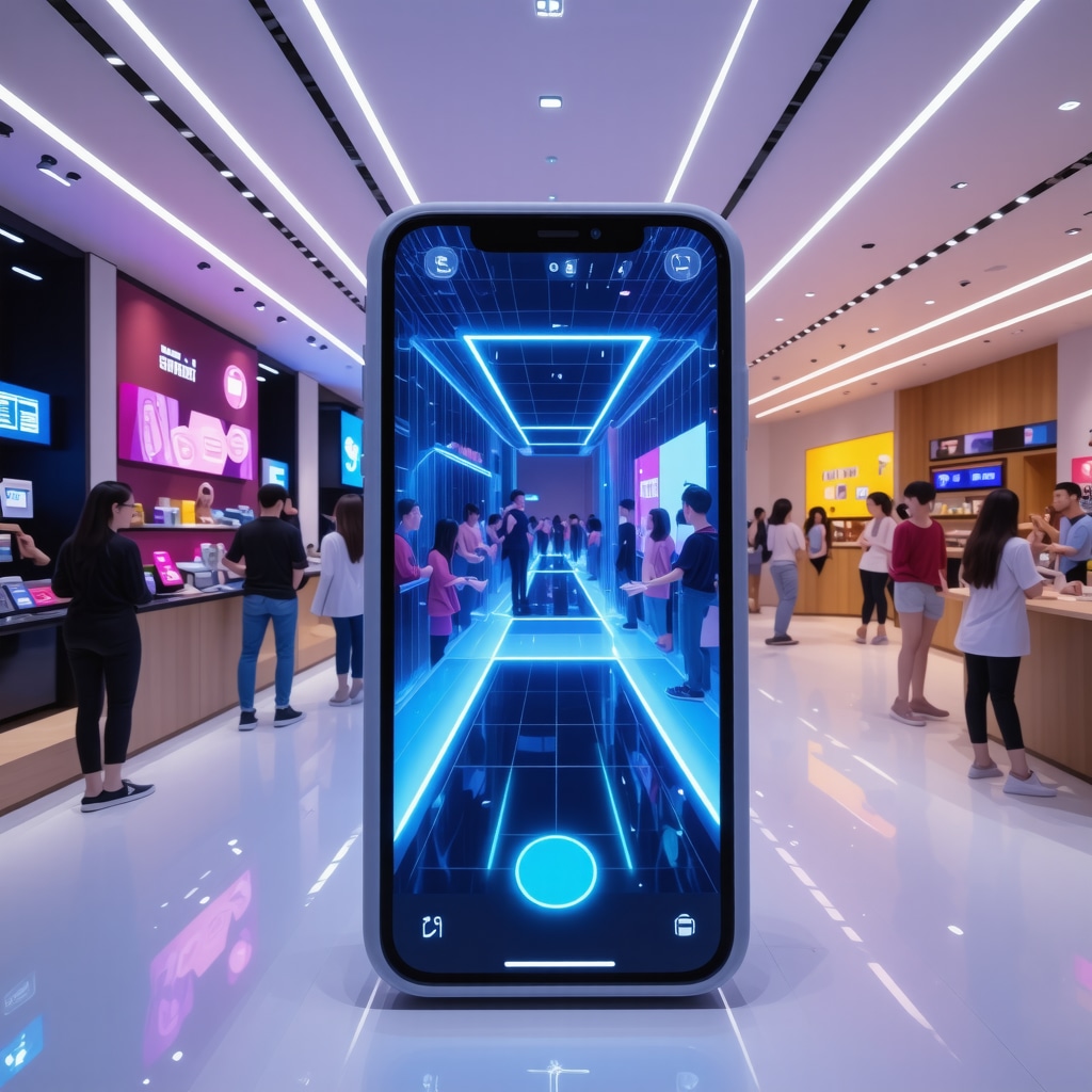 Augmented reality experience showcasing local business offerings