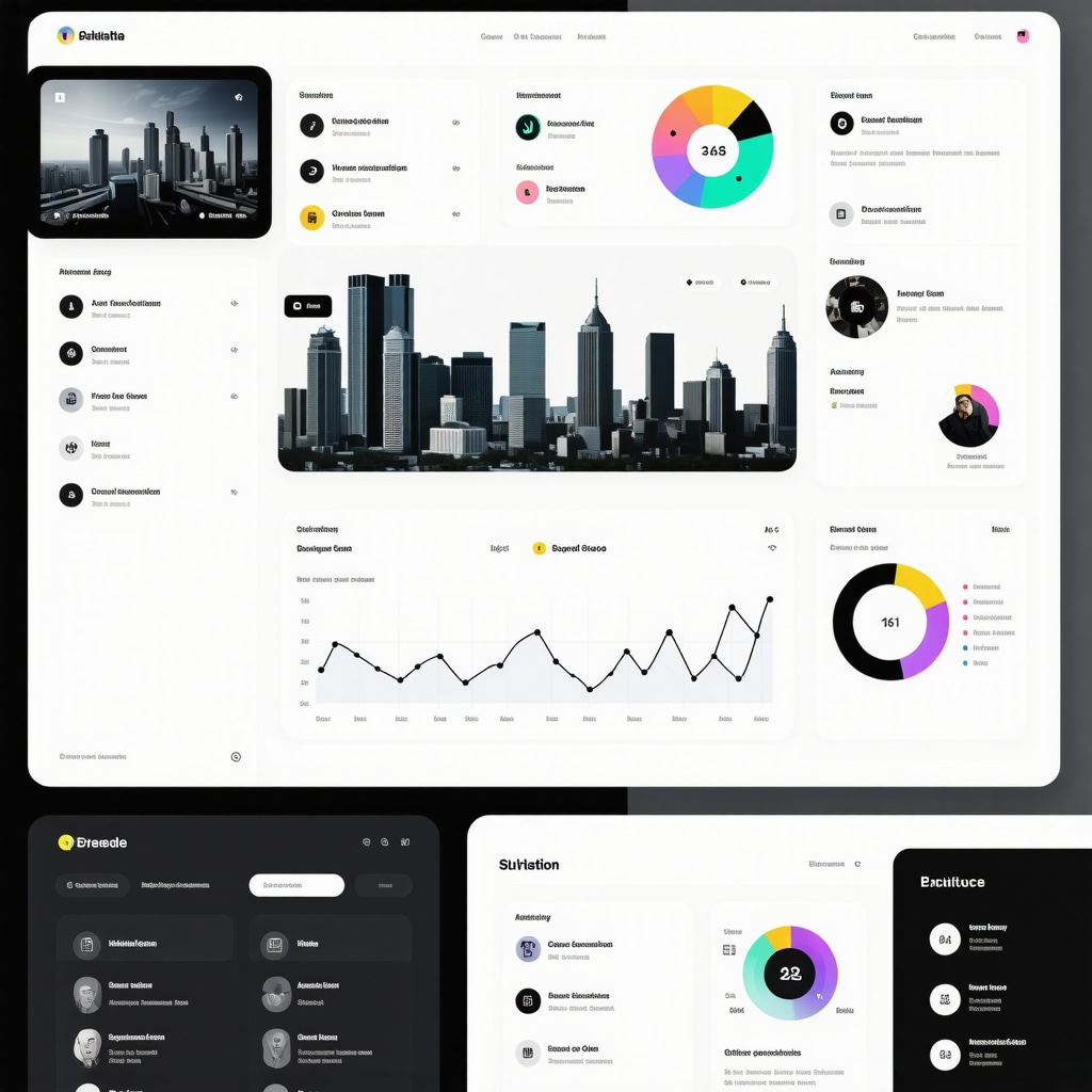 Futuristic dashboard showing AI and AR integration for local SEO