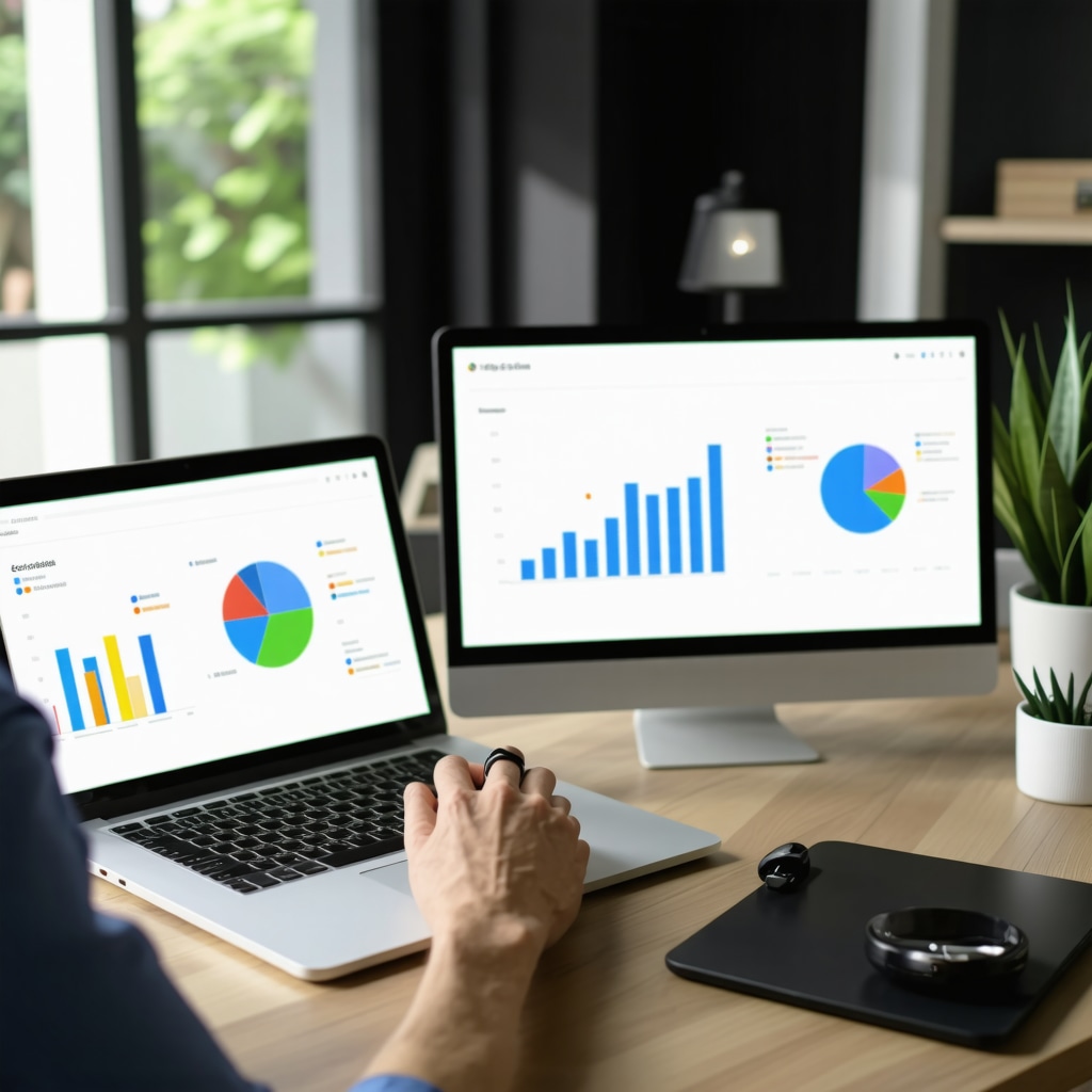 Expert analyzing Google My Business analytics and tools