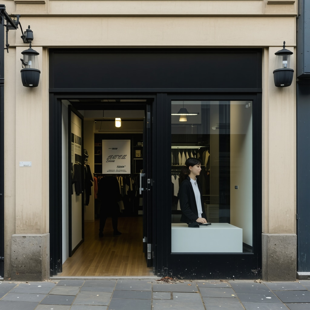 Geotagged professional storefront image for Google My Business verification