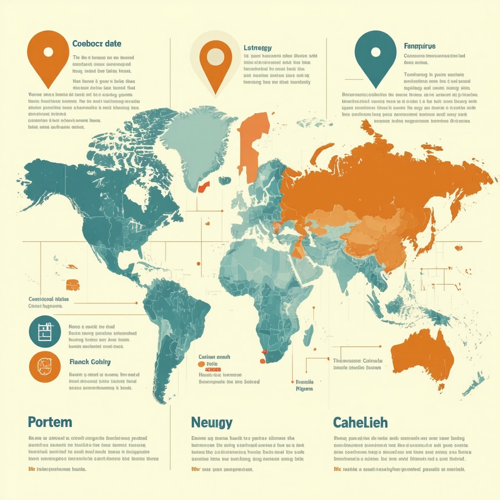 Infographic of hyperlocal SEO data sources and strategy