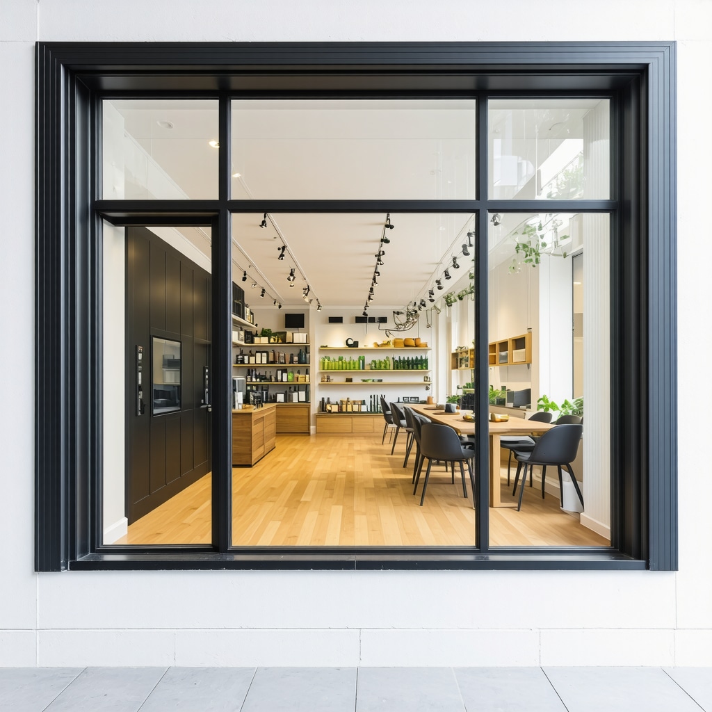 Virtual reality tour showcasing a local business with AR features for enhanced engagement