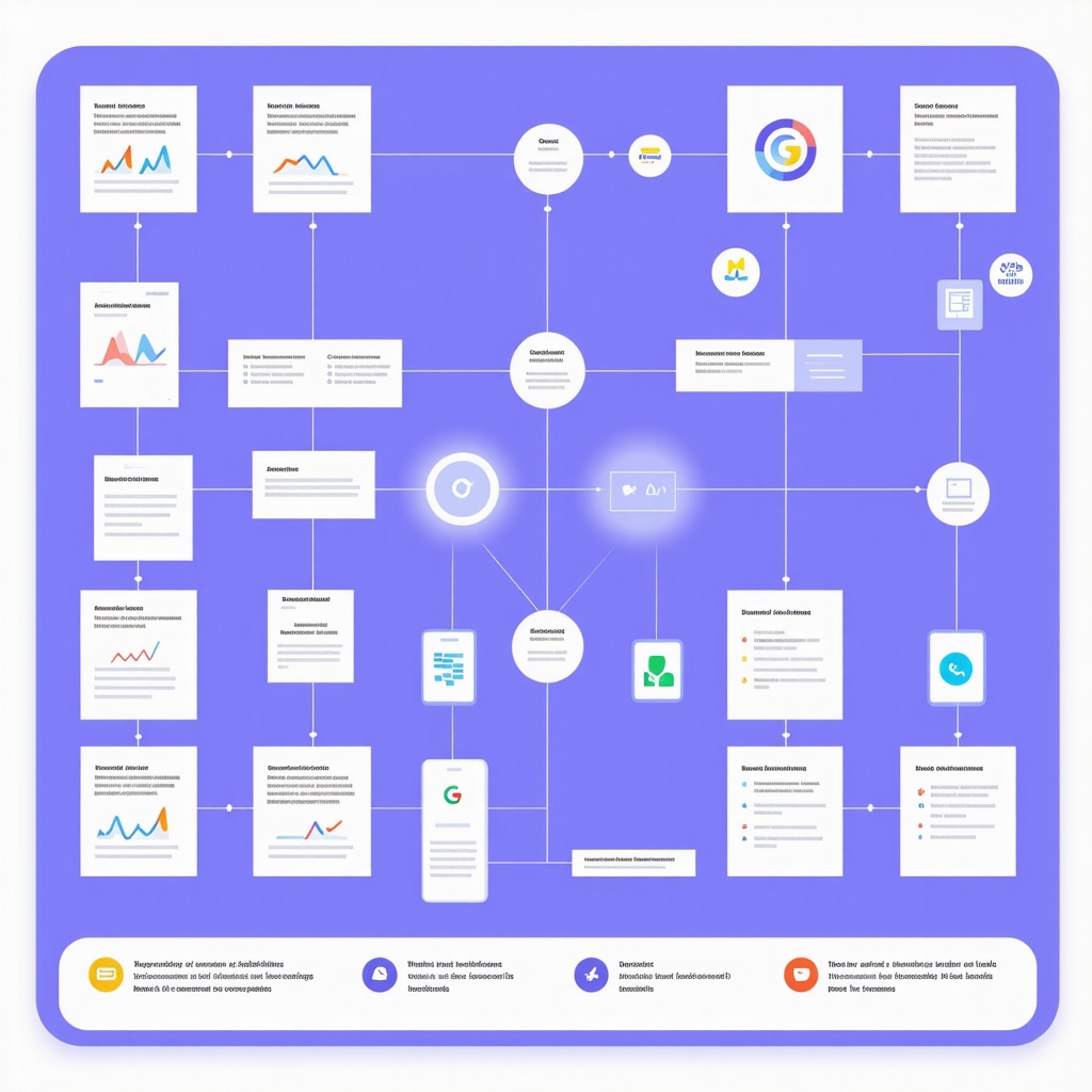 Infographic illustrating predictive AI integration in local SEO strategies