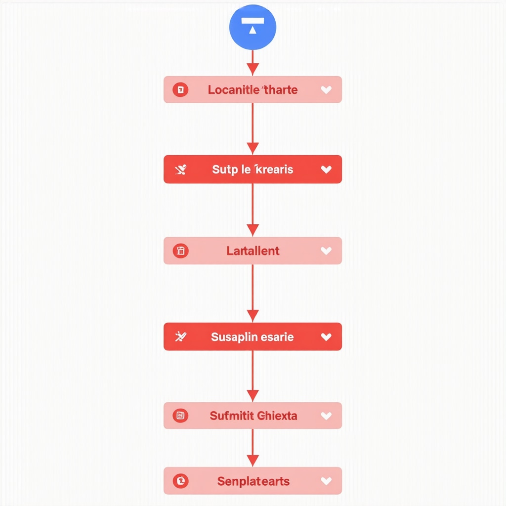 Diagram illustrating schema markup strategy for multiple business locations