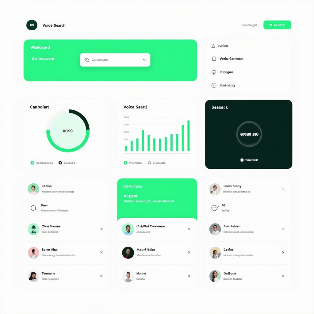 Advanced local SEO dashboard with AI tools and voice search analytics