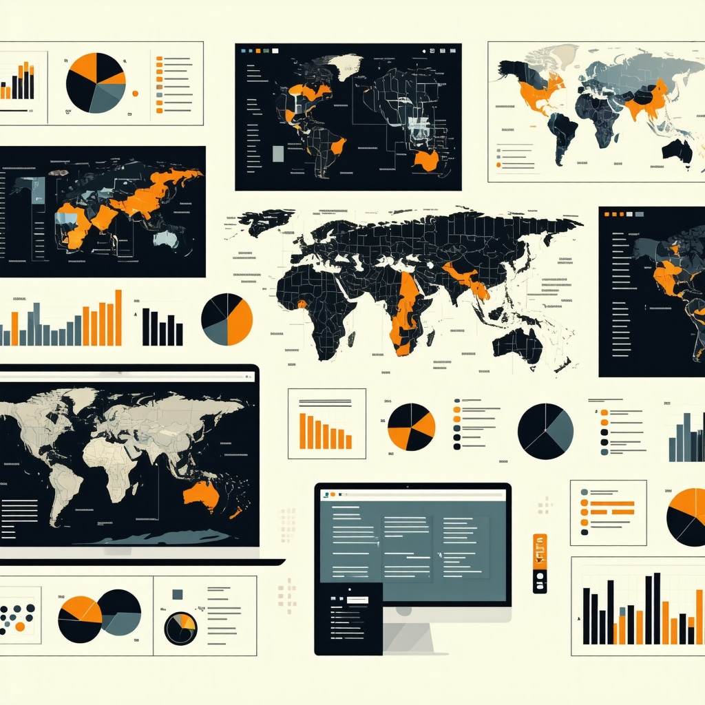 Illustration of AI analytics, schema markup, and multimedia content for local SEO enhancement