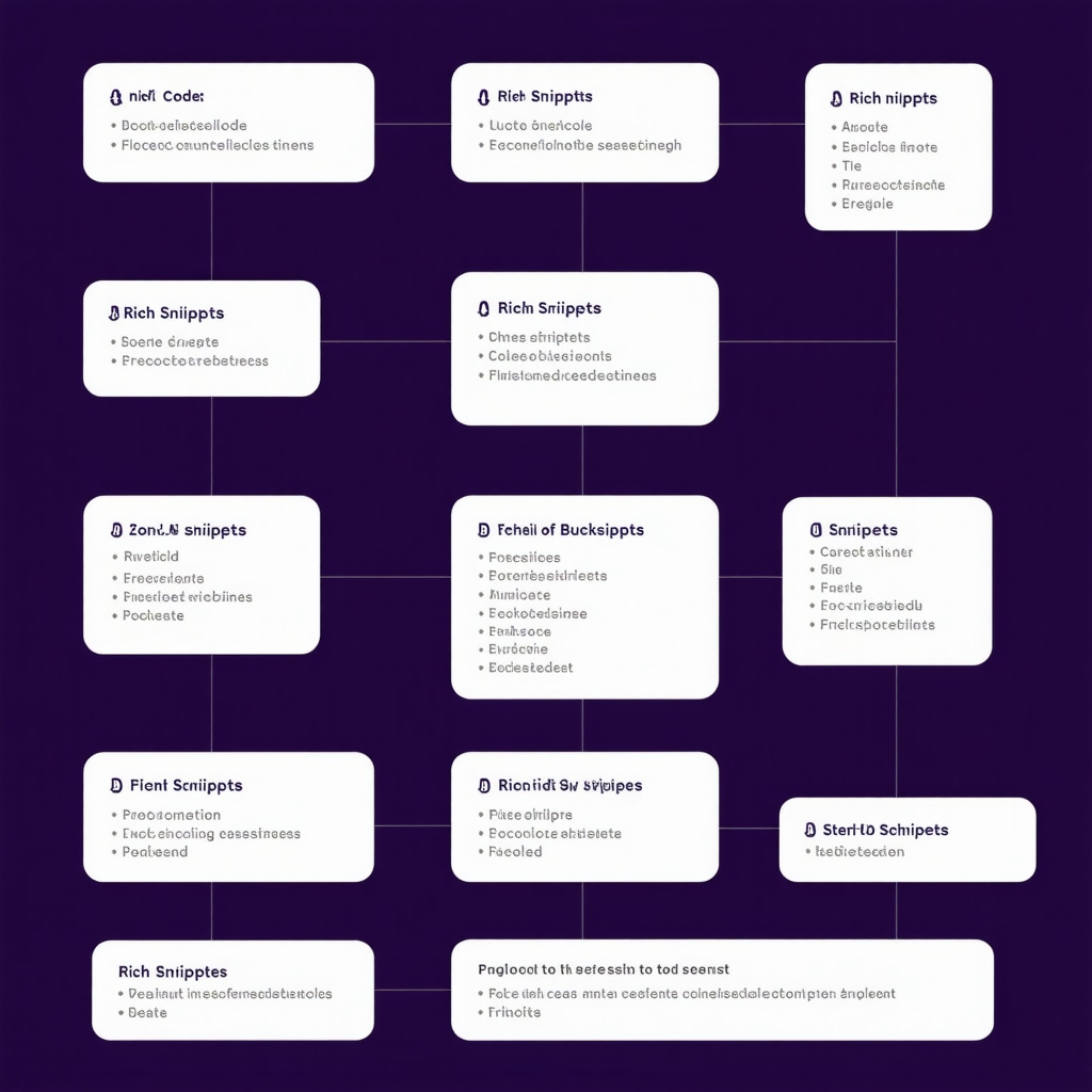 Illustration of schema markup elements enhancing Google My Business profile visibility