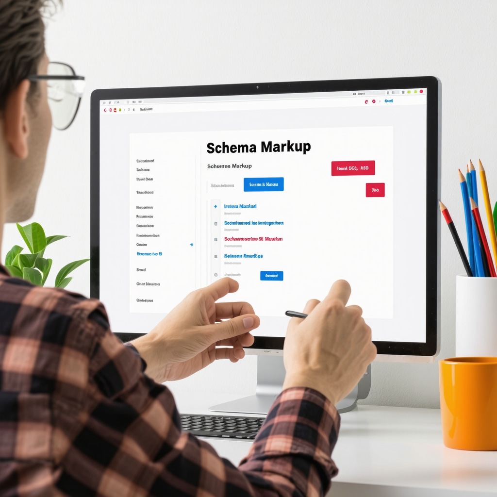 Implementing schema markup on a website for local SEO boost