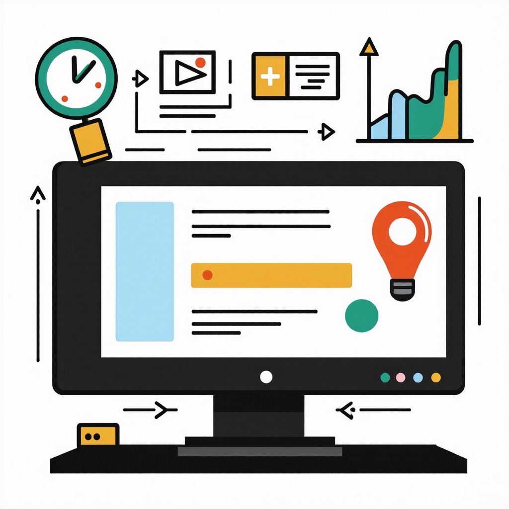 Diagram showing schema markup implementation on a business website