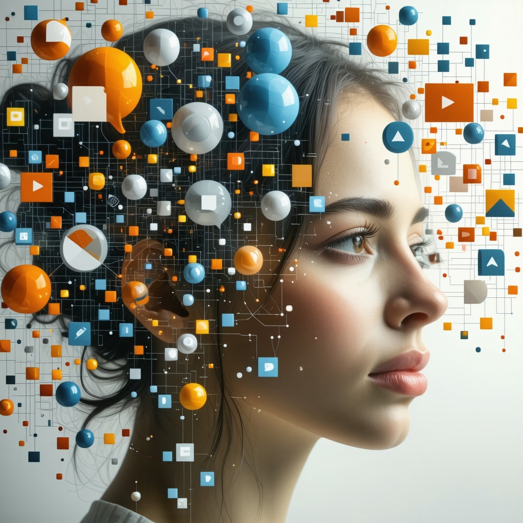 Illustration of semantic signals analyzing customer reviews and citations for local SEO enhancement