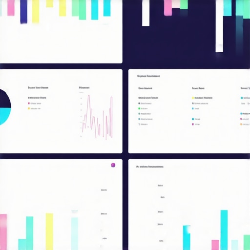 Screenshot of AI analytics dashboard displaying local search trends and sentiment analysis