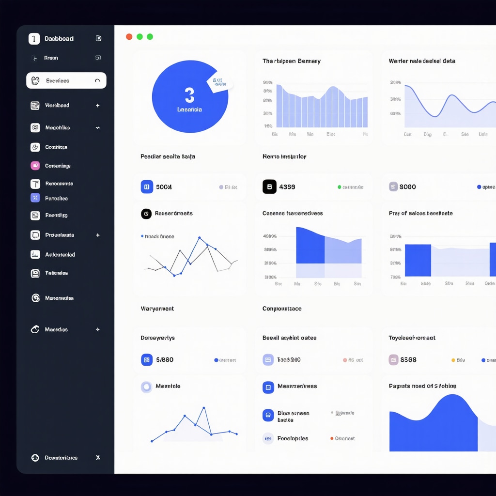 Advanced analytics dashboard displaying local consumer behavior and personalized content suggestions