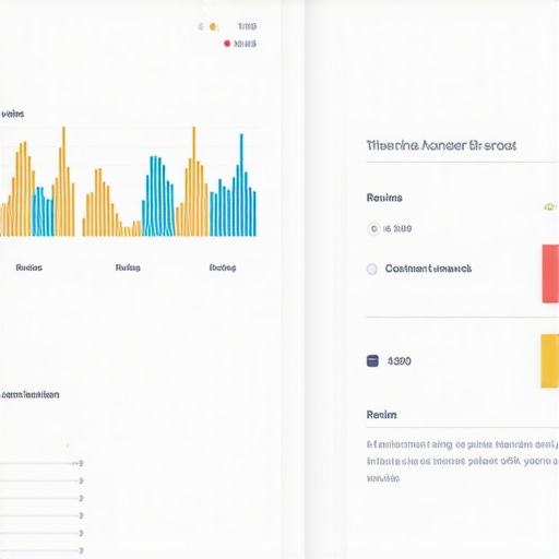 High-tech AI sentiment analysis dashboard displaying customer reviews and data visualization for local SEO