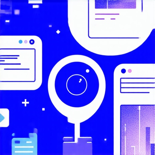 Illustration of AI analyzing local search data for personalized GMB posts