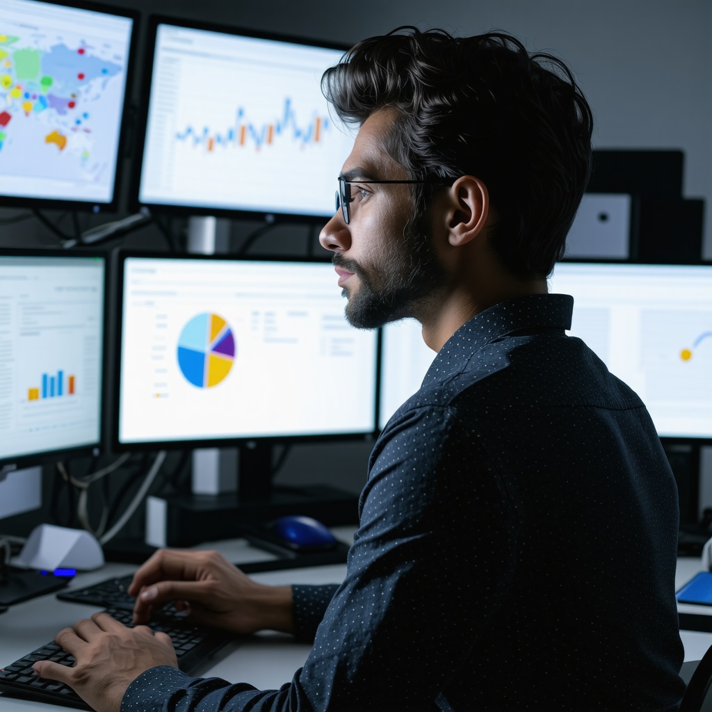 SEO strategist analyzing citation data for local SEO optimization
