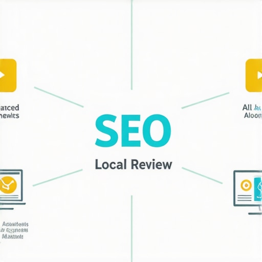 Infographic showing innovative review tactics for local SEO success.
