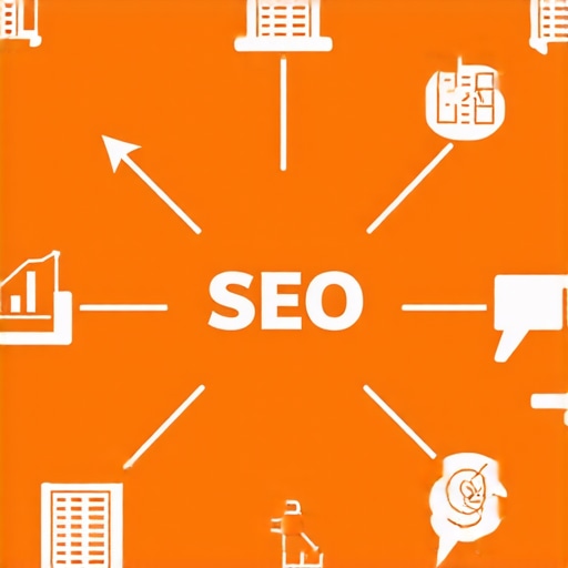 Diagram illustrating interconnected elements of advanced local SEO strategies.