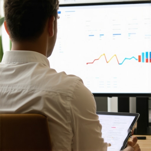Business owner reviewing local SEO and citation performance metrics.