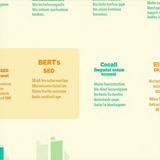 Infographic showing how Google's BERT update influences local keyword strategies and GMB optimization.