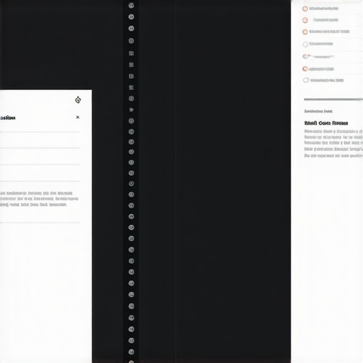 Digital dashboard showing real-time blockchain-based citation verification