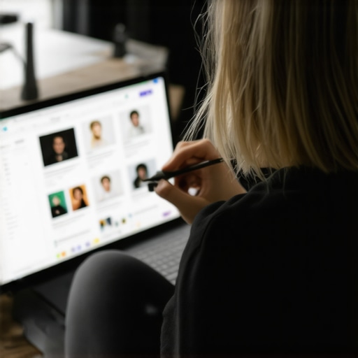 A business owner creating engaging Google My Business posts with multimedia