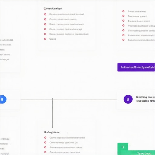 Infographic showing steps in citation audit and correction process for local SEO