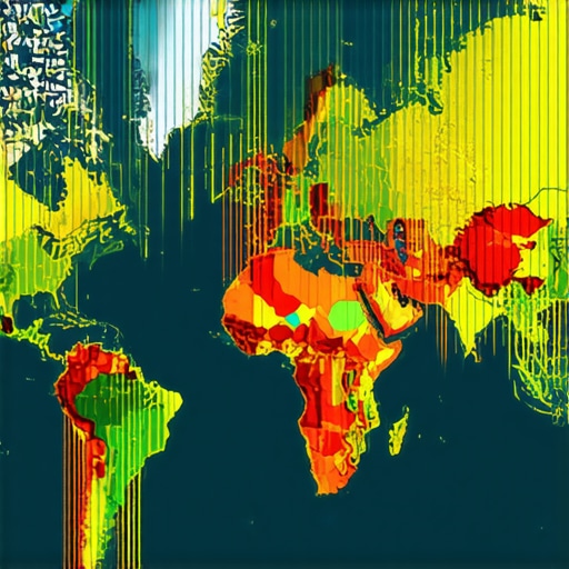 Map showing real-time geospatial data overlays for hyperlocal marketing campaigns.