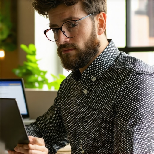 SEO expert reviewing backlinks for local SEO strategy