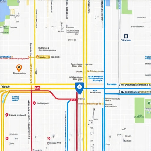 Neighborhood map showing local community platforms for citations.