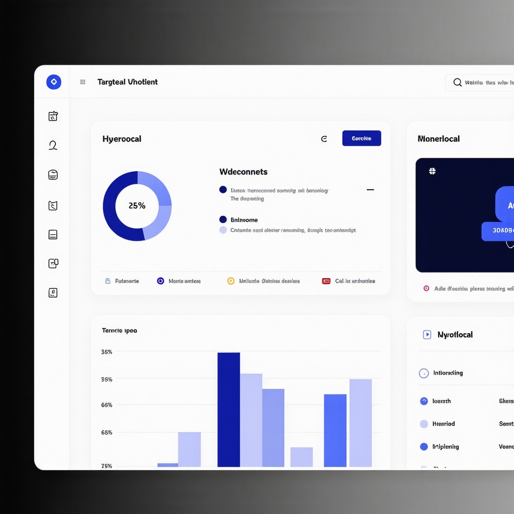Business analytics dashboard showing community insights and local search trends