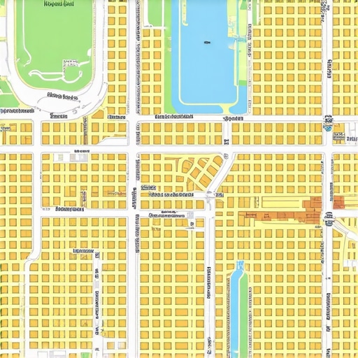Detailed neighborhood map showing micro-geographies and schema overlays for hyperlocal SEO