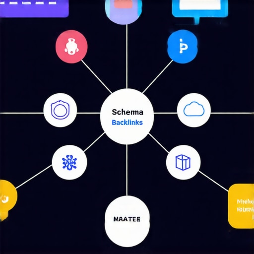 Visual representation of combining backlinks, schema, and influencers for enhanced GMB rankings.