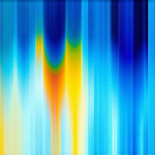 Heatmap visualization of local search query clusters in a city area